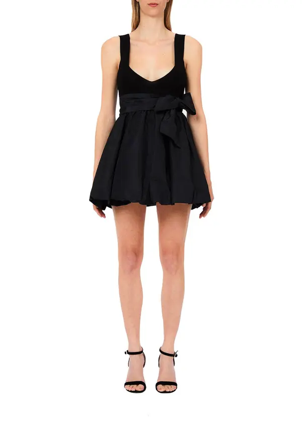 Short Taffeta Dress 3 Image