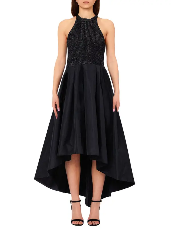 Sleeveless Long Taffeta Dress 2 Image