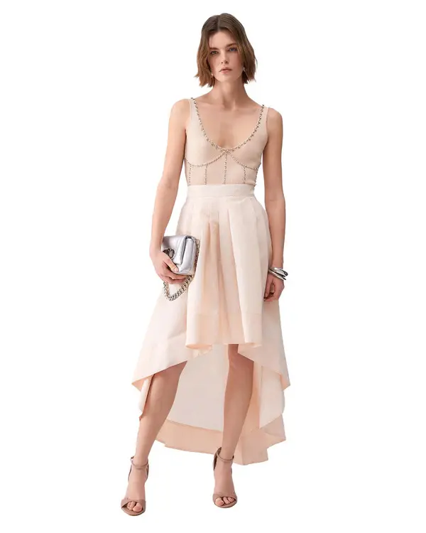 Elegant Taffeta Skirt 2 Image