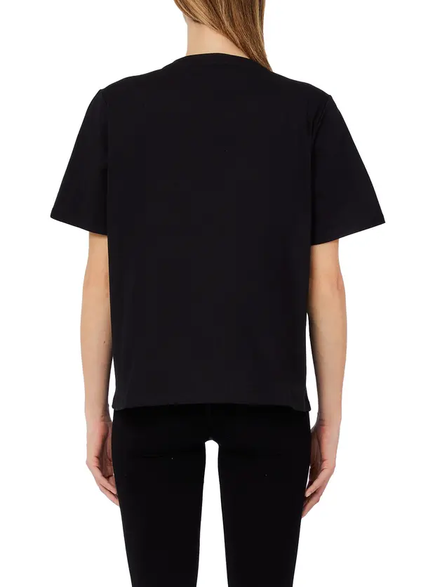 T-shirt with a Crystal-embellished 2 Image