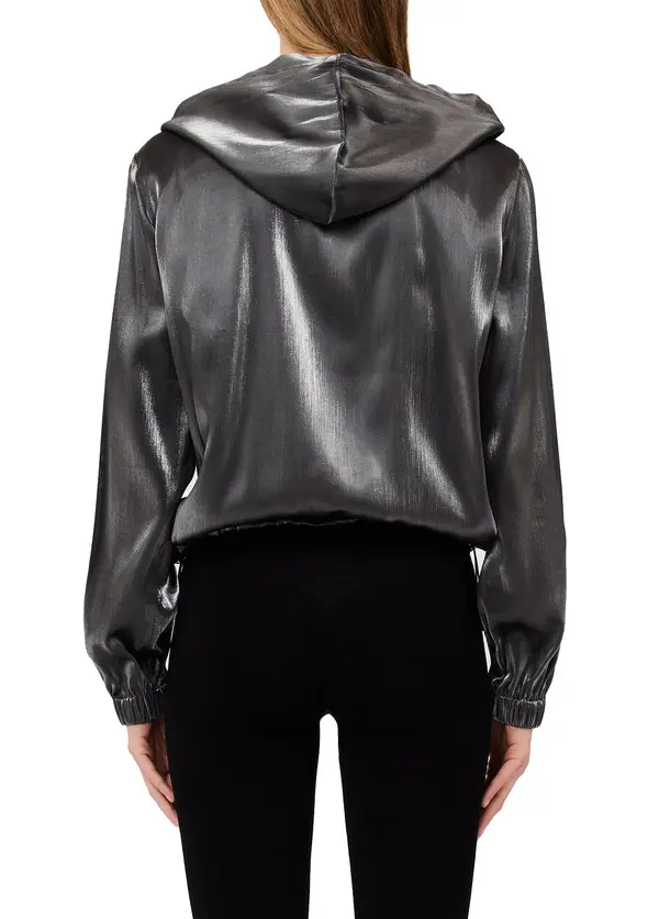 Laminted Hooded Lightweighted Jacket 2 Image