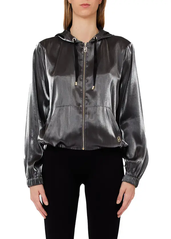 Laminted Hooded Lightweighted Jacket 3 Image