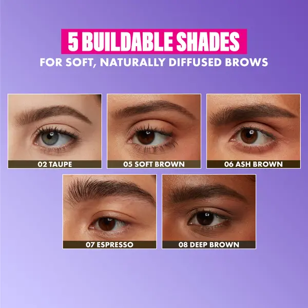 Nyx Professional Makeup Powder Louder, Brow Pencil, 12HR Wear, Buildable Micro-Fibers 2 Image