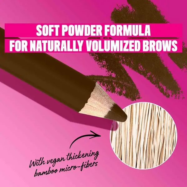 Nyx Professional Makeup Powder Louder, Brow Pencil, 12HR Wear, Buildable Micro-Fibers 4 Image
