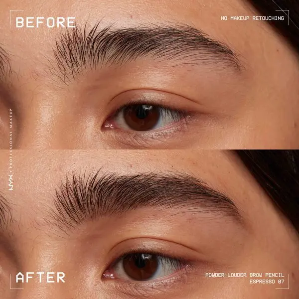 Nyx Professional Makeup Powder Louder, Brow Pencil, 12HR Wear, Buildable Micro-Fibers 6 Image