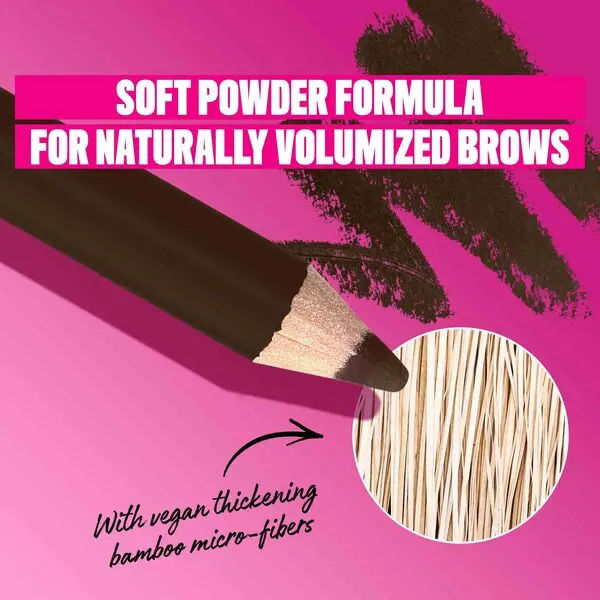 Nyx Professional Makeup Powder Louder, Brow Pencil, 12HR Wear, Buildable Micro-Fibers 3 Image