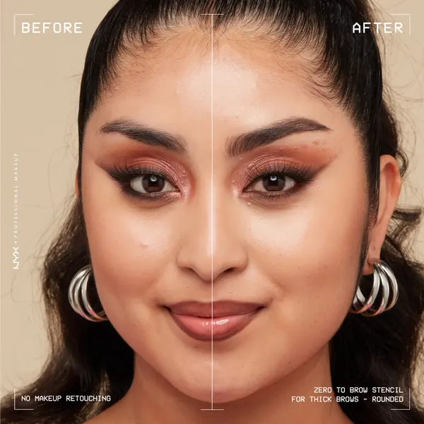 Nyx Professional Makeup Zero to Brow Longwear Brow Gel, Transfer-resistant, fade-resistant, and smudge-resistant (Vegan) 2 Image