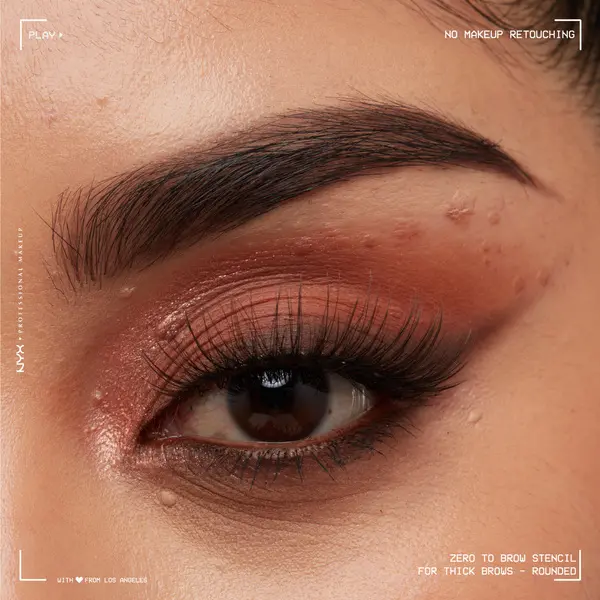 Nyx Professional Makeup Zero to Brow Longwear Brow Gel, Transfer-resistant, fade-resistant, and smudge-resistant (Vegan) 3 Image