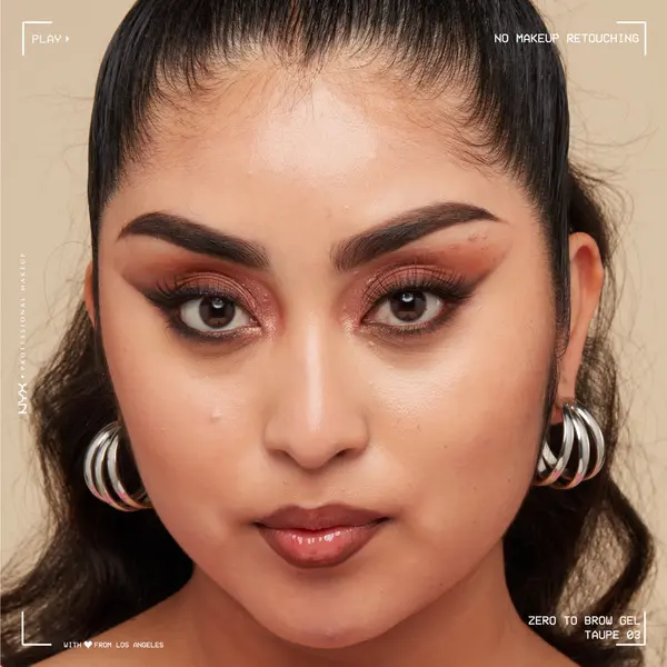 Nyx Professional Makeup Zero to Brow Longwear Brow Gel, Transfer-resistant, fade-resistant, and smudge-resistant (Vegan) 4 Image