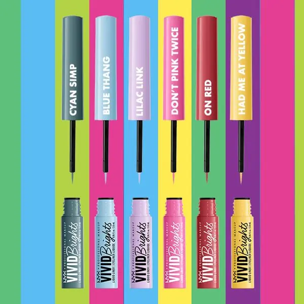 Nyx Professional Makeup | Vivid Brights Colored Liquid Eyeliner 6 Image
