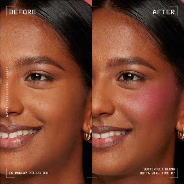Nyx Professional Makeup Buttermelt Blush, Powder Blush, up to 12 H Wear, Fade & Transfer Resistant 7 Image