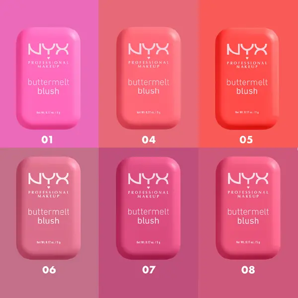 Nyx Professional Makeup Buttermelt Blush, Powder Blush, up to 12 H Wear, Fade & Transfer Resistant 9 Image
