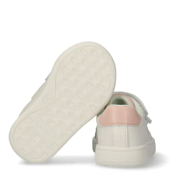 Pink Logo Velcro Sneakers 4 Image