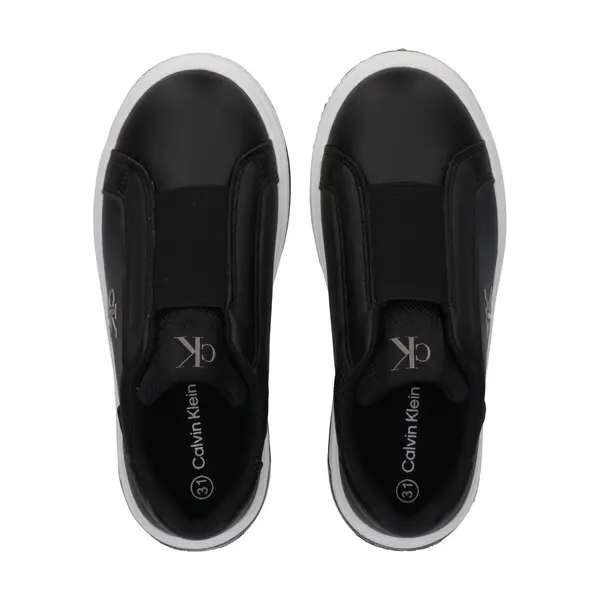 Monogram Slip-On Leather Sneakers 2 Image