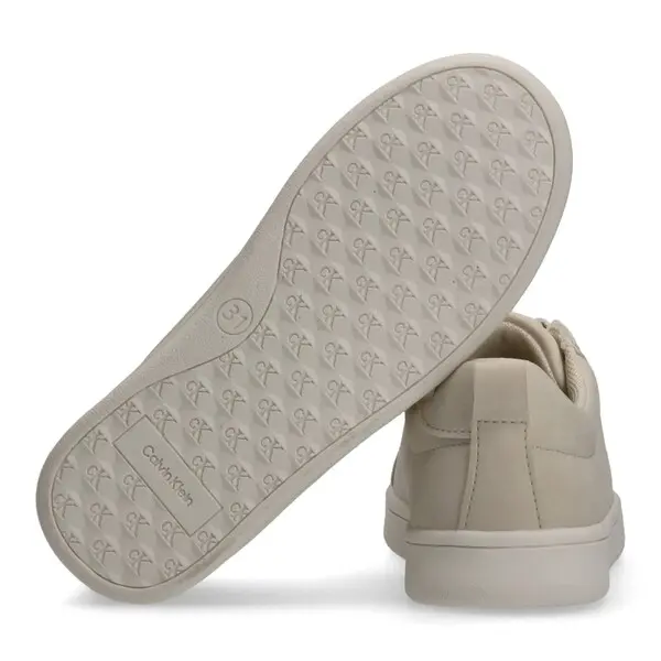 Low-Top Monochrome Sneakers with Ghillie Lacing 4 Image