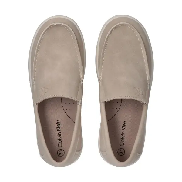 Suede-Style Slip-On Loafers - 2 Image