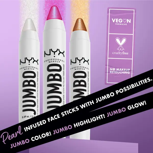 Nyx Professional Makeup JUMBO MULTI-USE FACE STICK HIGHLIGHTER  5 Image
