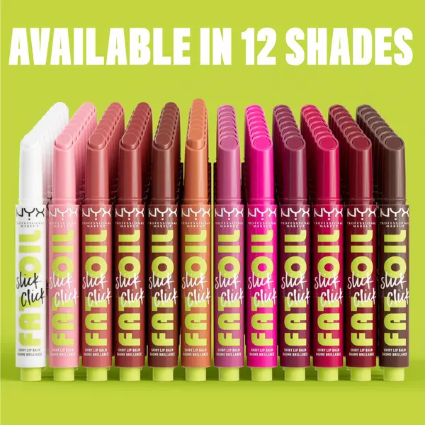 Nyx Professional Makeup Fat Oil Slick Click Shiny Lip Balm 7 Image