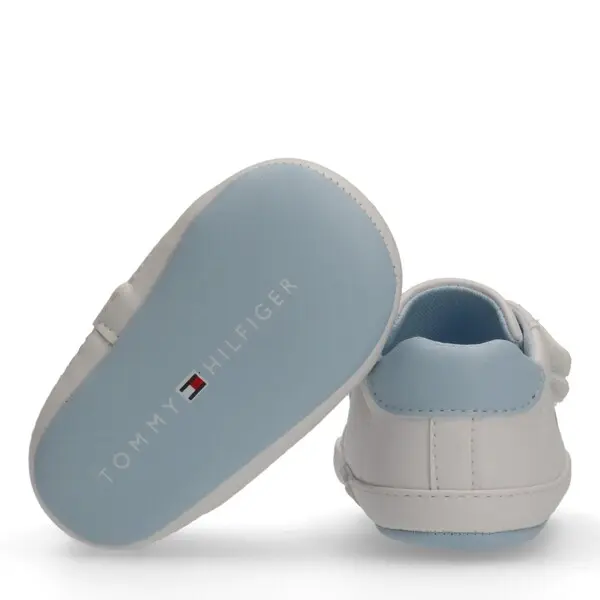 Velcro Blue Soft Sneakers 3 Image