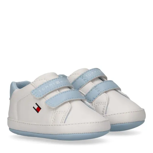 Velcro Blue Soft Sneakers 4 Image