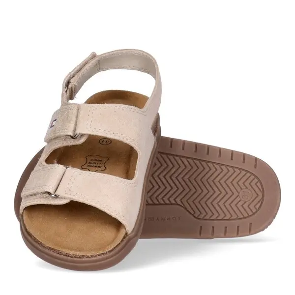 Suede Velcro Sandals 2 Image