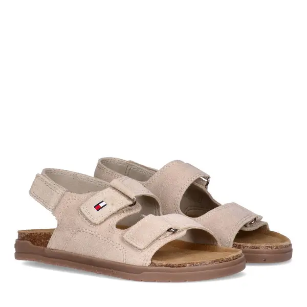 Suede Velcro Sandals 3 Image