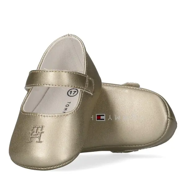 Metallic Mary Jane Pre-Walker Shoes 3 Image