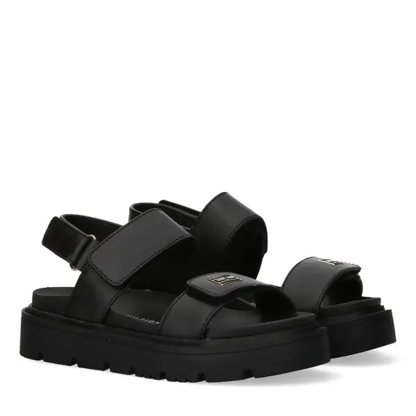 Chunky Platform Sport Velcro Sandals 1 Image