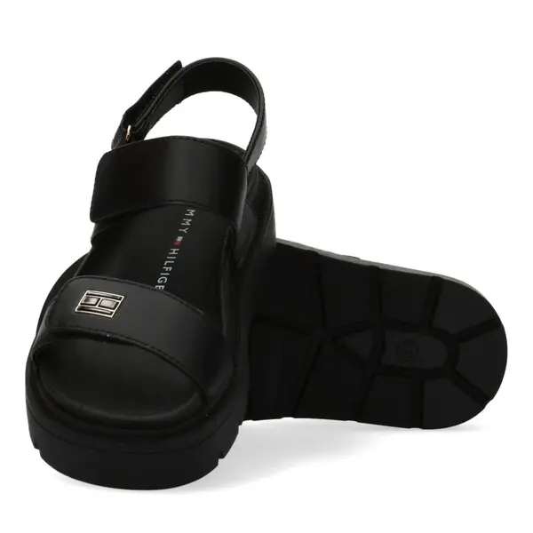 Chunky Platform Sport Velcro Sandals 3 Image