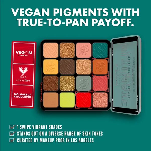 Nyx Professional Makeup Ultimate Shadow Palette - 02 Paradise Shock 4 Image