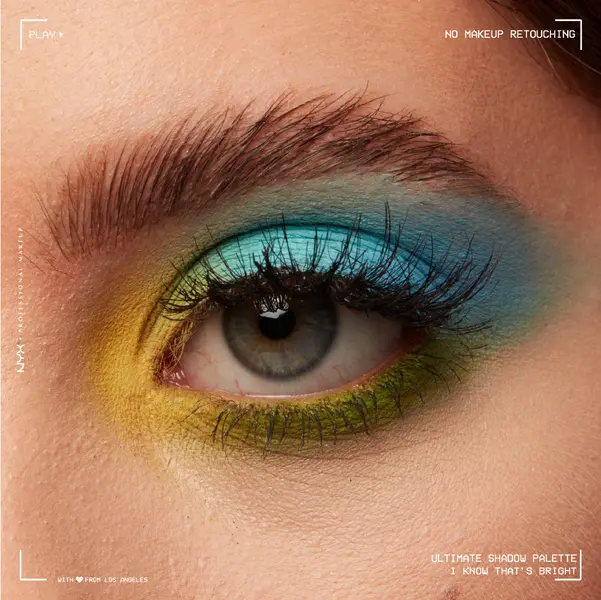 Nyx Professional Makeup Ultimate Shadow Palette - 04 I Know Thats Bright 8 Image