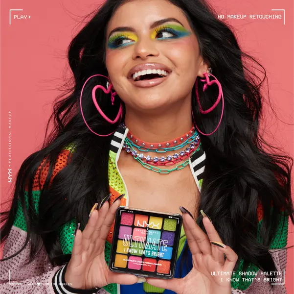 Nyx Professional Makeup Ultimate Shadow Palette - 04 I Know Thats Bright 9 Image