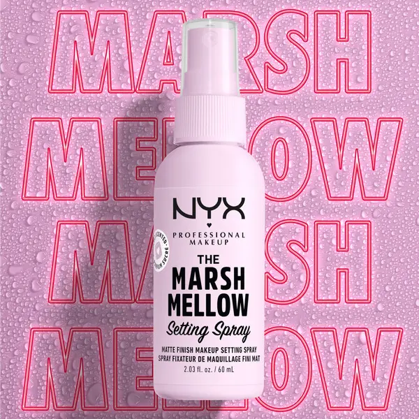 Nyx Professional Makeup Marshmellow Setting Spray - No Fading, Sweeping or Dispensing Fixing Spray - 60ml 4 Image