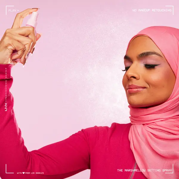 Nyx Professional Makeup Marshmellow Setting Spray - No Fading, Sweeping or Dispensing Fixing Spray - 60ml 6 Image