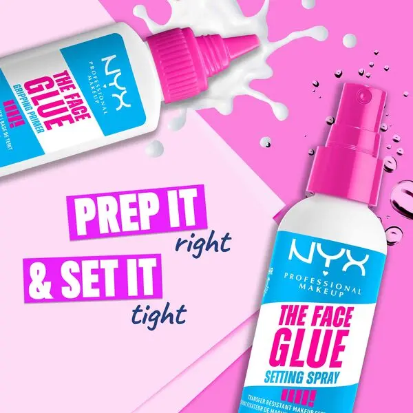 Nyx Professional Makeup The Face Glue Primer, Gripping Primer, up to 24 hour hydration, up to 24 hour makeup wear, 35ml 4 Image