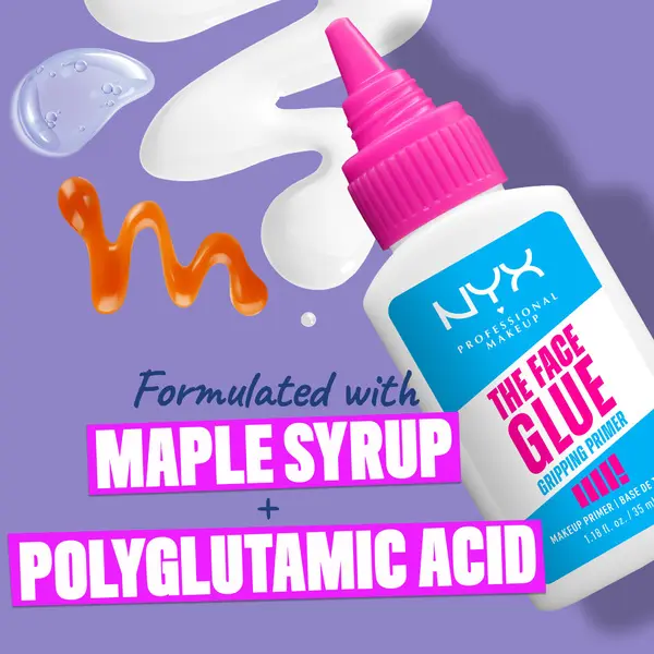 Nyx Professional Makeup The Face Glue Primer, Gripping Primer, up to 24 hour hydration, up to 24 hour makeup wear, 35ml 2 Image