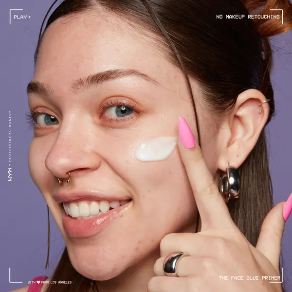 Nyx Professional Makeup The Face Glue Primer, Gripping Primer, up to 24 hour hydration, up to 24 hour makeup wear, 35ml 4 Image