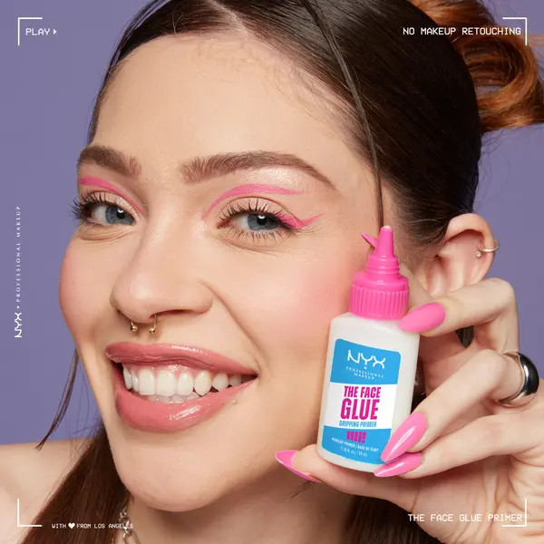 Nyx Professional Makeup The Face Glue Primer, Gripping Primer, up to 24 hour hydration, up to 24 hour makeup wear, 35ml 6 Image
