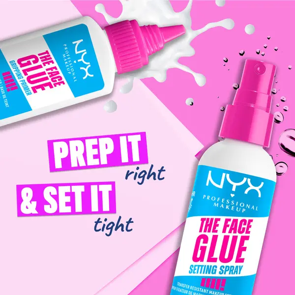 Nyx Professional Makeup The Face Glue Primer, Gripping Primer, up to 24 hour hydration, up to 24 hour makeup wear, 35ml 10 Image