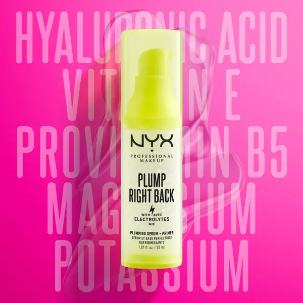 Nyx Professional Makeup PLUMP RIGHT BACK SERUM AND PRIMER 4 Image