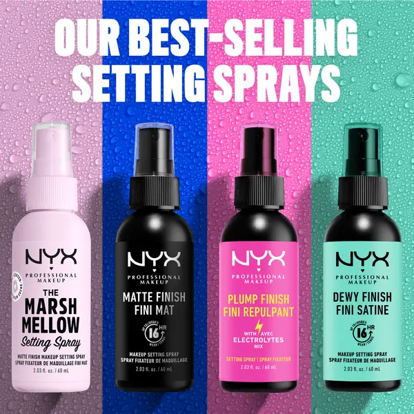 Nyx Professional Makeup | Dewy Finish, Lightweight and Extends Makeup Wear Up to 16 hours, Makeup Long Lasting Setting Spray - 02, Dewy Finish , 60 ml 8 Image