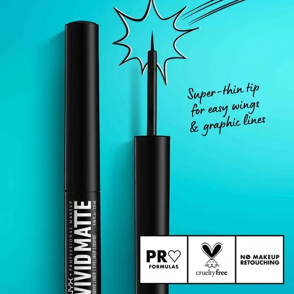 Nyx Professional Makeup | Vivid Matte Liquid Liner 6 Image