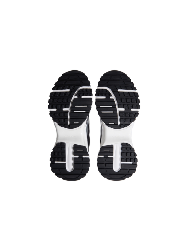 Mesh Mix Chunky Sole Runner Trainers 3 Image