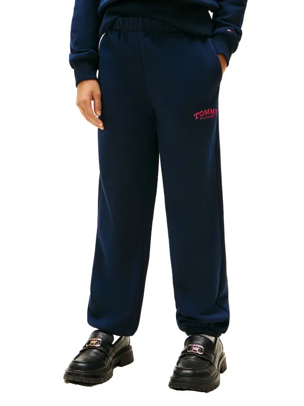 Basic Cotton Monotype Sweatpants 2 Image