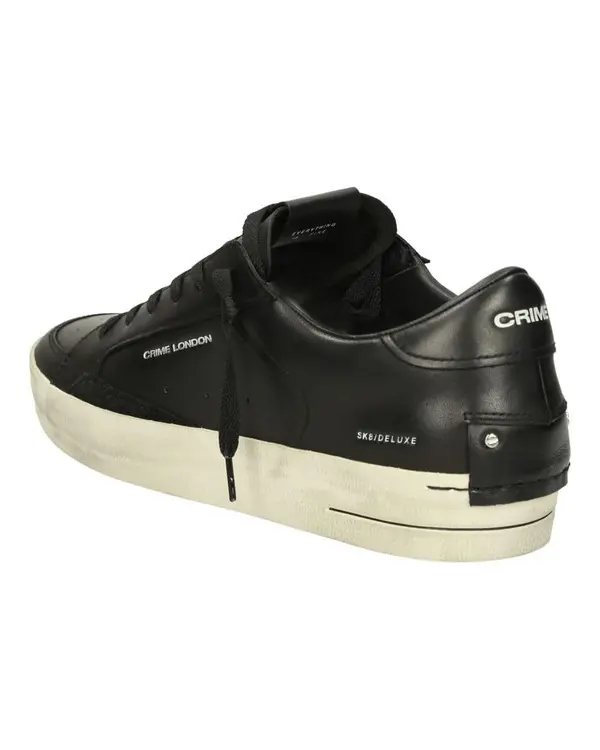 Sk8 Deluxe Black Venom Leather Sneakers 2 Image