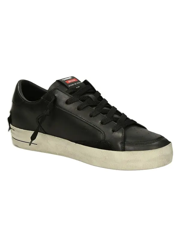 Sk8 Deluxe Black Venom Leather Sneakers 4 Image