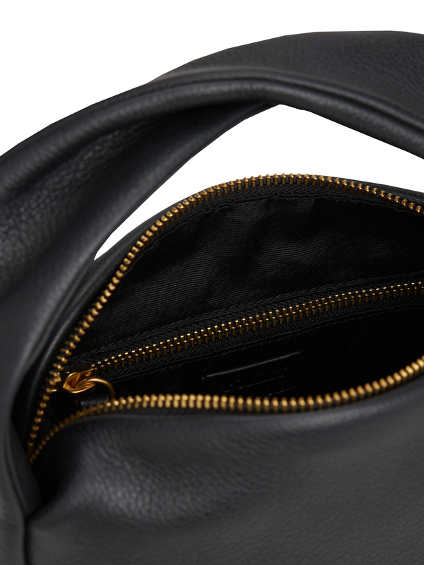 City Leather Twist Handle Bag 2 Image