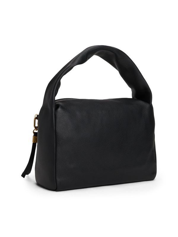 City Leather Twist Handle Shoulder Bag 2 Image