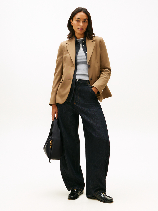 City Leather Twist Handle Shoulder Bag 4 Image