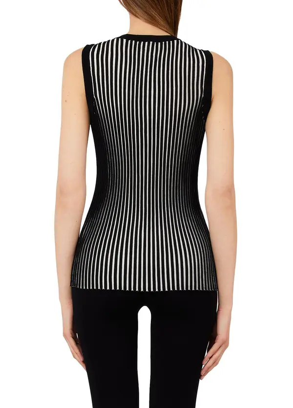 Ribbed Knit Tank Top 2 Image